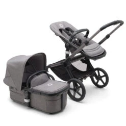 Bugaboo Fox 5 Travel System - Graphite/Grey Melange Base With Sun Canopy 33 Bugaboo Fox 5 Travel System - Graphite/Grey Melange Base With Sun Canopy -Baby Products Series LargeJPG 100167012 fox5 gra gm grey melange combi 2 cadf263d f52d 45df aa04 3ef758e2a21c
