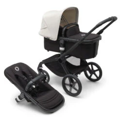 Bugaboo Fox 5 Travel System - Black/Midnight Black Base With Sun Canopy 38 Bugaboo Fox 5 Travel System - Black/Midnight Black Base With Sun Canopy -Baby Products Series LargeJPG 100167014 fox5 black black misty white combi 1 b0a9e357 b135 4535 a609 5c24c7050e14