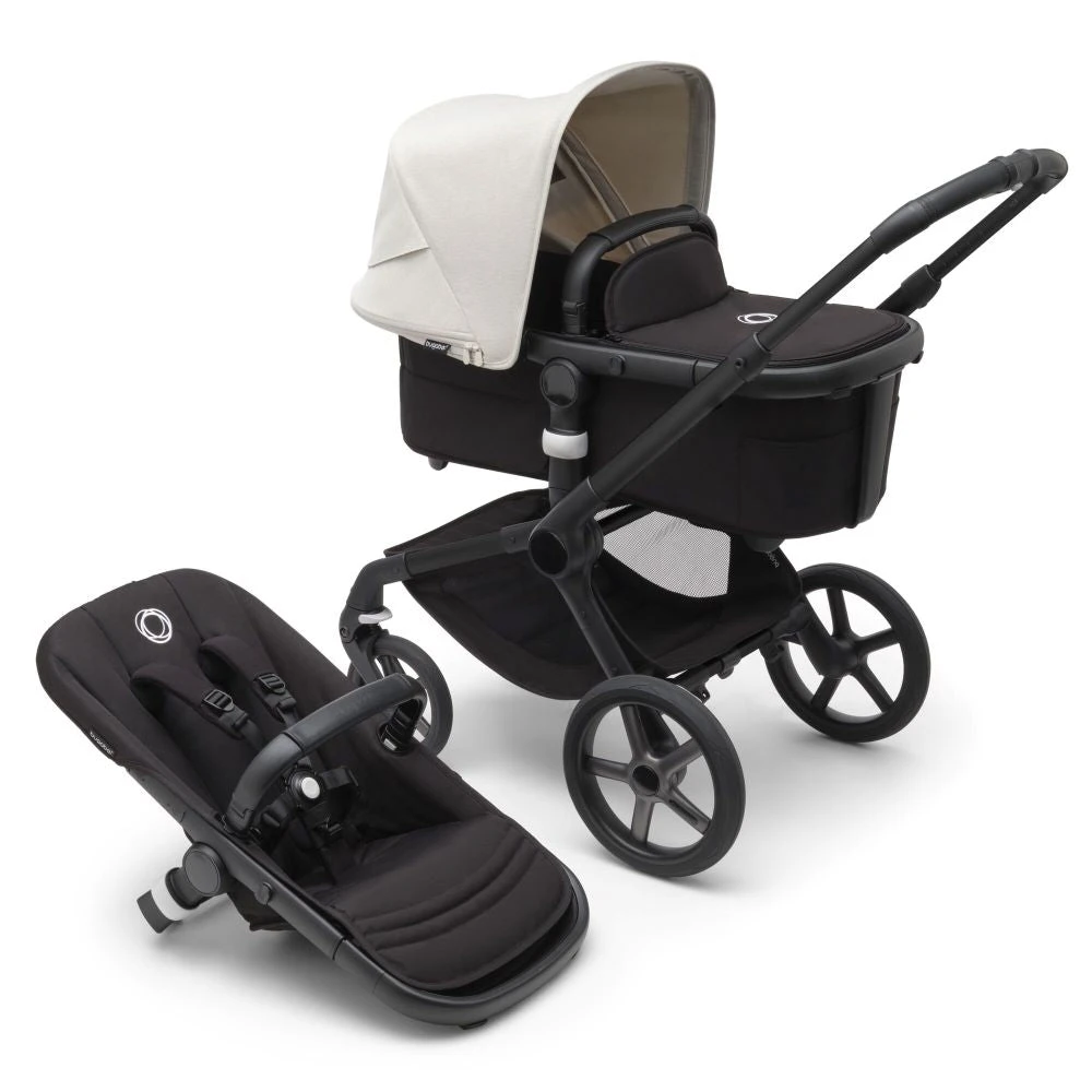 Bugaboo Fox 5 Travel System - Black/Midnight Black Base With Sun Canopy 19 Bugaboo Fox 5 Travel System - Black/Midnight Black Base With Sun Canopy - Image 17