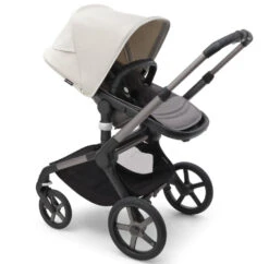 Bugaboo Fox 5 Travel System - Graphite/Grey Melange Base With Sun Canopy 24 Bugaboo Fox 5 Travel System - Graphite/Grey Melange Base With Sun Canopy -Baby Products Series LargeJPG 100167014 fox5 gra seat gm misty white sideshot 3d1987cb c917 4809 a814 4bf83ed3c0fd