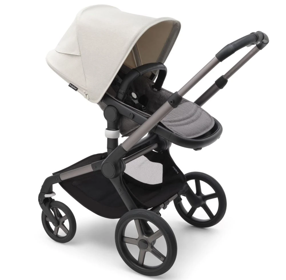 Bugaboo Fox 5 Travel System - Graphite/Grey Melange Base With Sun Canopy 5 Bugaboo Fox 5 Travel System - Graphite/Grey Melange Base With Sun Canopy - Image 3