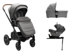 Nuna Mixx Next Generation Pipa Travel System Bundle - Granite