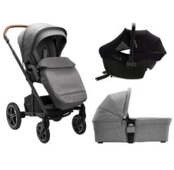 Nuna Mixx Next Urbn Travel System Bundle - Granite