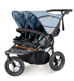 Out N About Nipper V5 Double Twin Starter Bundle - Rocksalt Grey -Baby Products Series NipperDouble34RocksaltGrey 533fccd3 3176 49b6 949b efd5072f64bc