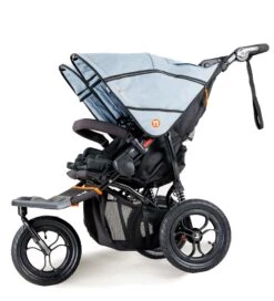 Out N About Nipper V5 Double - Rocksalt Grey -Baby Products Series NipperDoubleSide1RocksaltGrey