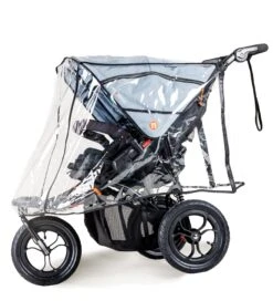 Out N About Nipper V5 Double - Rocksalt Grey -Baby Products Series NipperDoubleSide4RocksaltGrey
