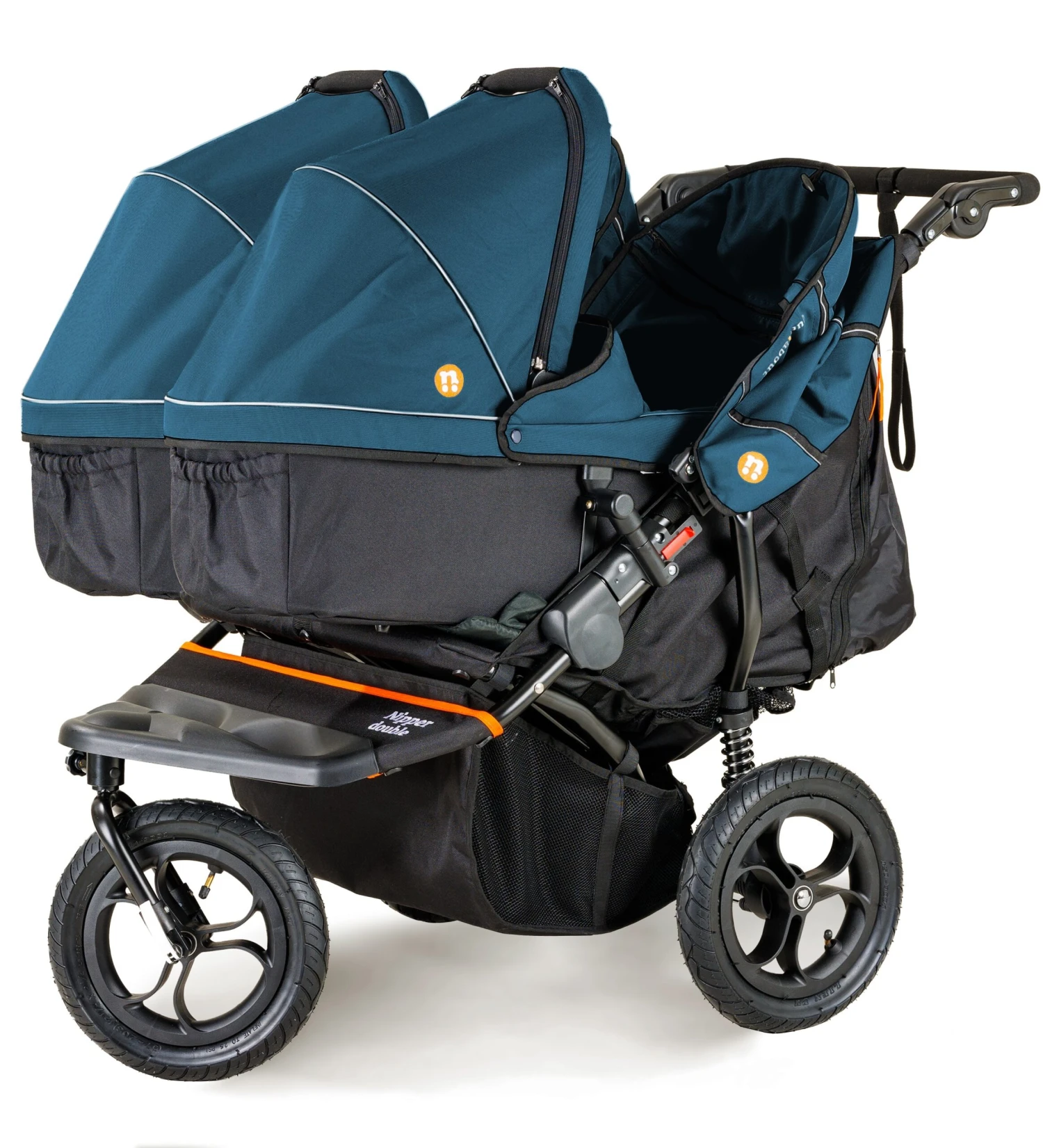 Out N About Nipper V5 Double Twin Starter Bundle - Highland Blue 4 Out N About Nipper V5 Double Twin Starter Bundle - Highland Blue - Image 2