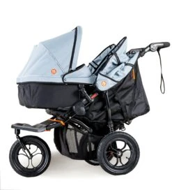 Out N About Nipper V5 Double Twin Starter Bundle - Rocksalt Grey -Baby Products Series NipperDoublecarrycot3RocksaltGrey fe92eeb8 7b69 4ca7 8037 20e008c6aaa9
