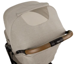 Nuna TRVL - Hazelwood -Baby Products Series Nuna TRVL Hazelwood Handle DN OPEN GL