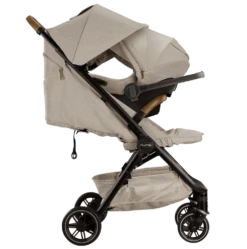 Nuna TRVL - Hazelwood -Baby Products Series Nuna TRVL Hazelwood Profile CD Recline PIPAnext GL shadow web