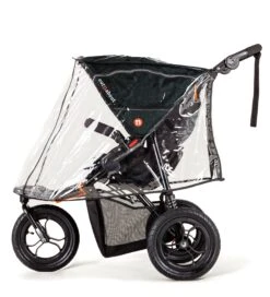 Out N About Nipper V5 - Forest Black -Baby Products Series RainCoverForestBlack