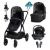 Cosatto Wow XL ISize Car Seat Travel System Bundle - Silhouette
