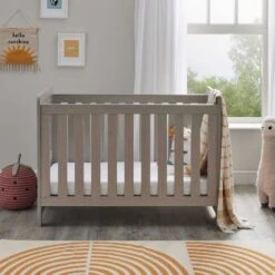 Caro Mini Cot Bed -Baby Products Series babymore caro mini cot bed p19652 142929 image