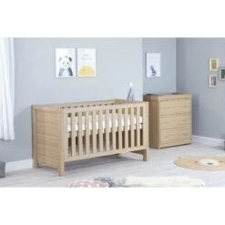 Luno 2 Piece Room Set - Oak -Baby Products Series babymore luno 2 piece room set oak p17698 114127 zoom
