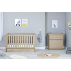 Luno 2 Piece Room Set - Oak -Baby Products Series babymore luno 2 piece room set oak p17698 114131 zoom
