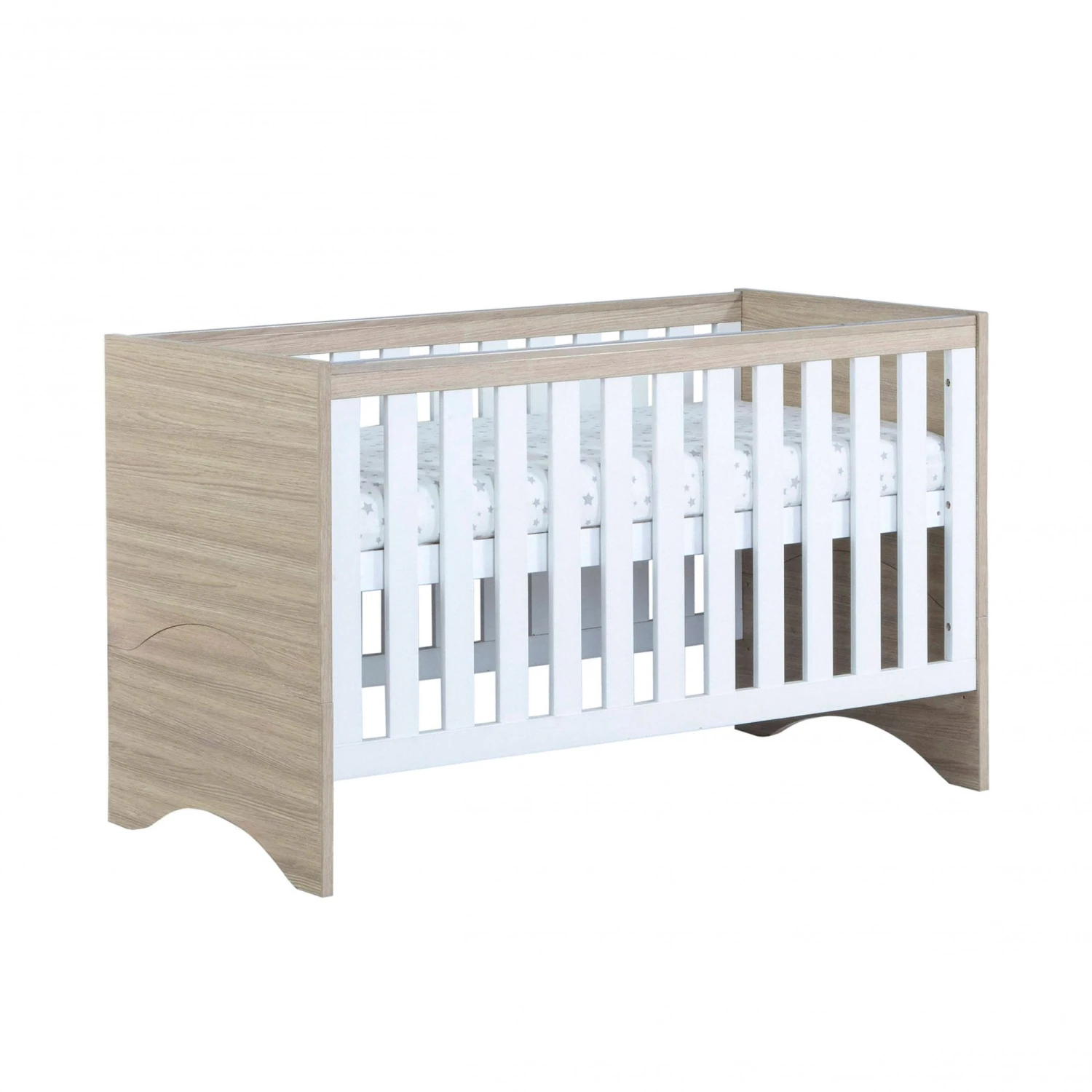 Veni Cot Bed - White Oak 3 Veni Cot Bed - White Oak