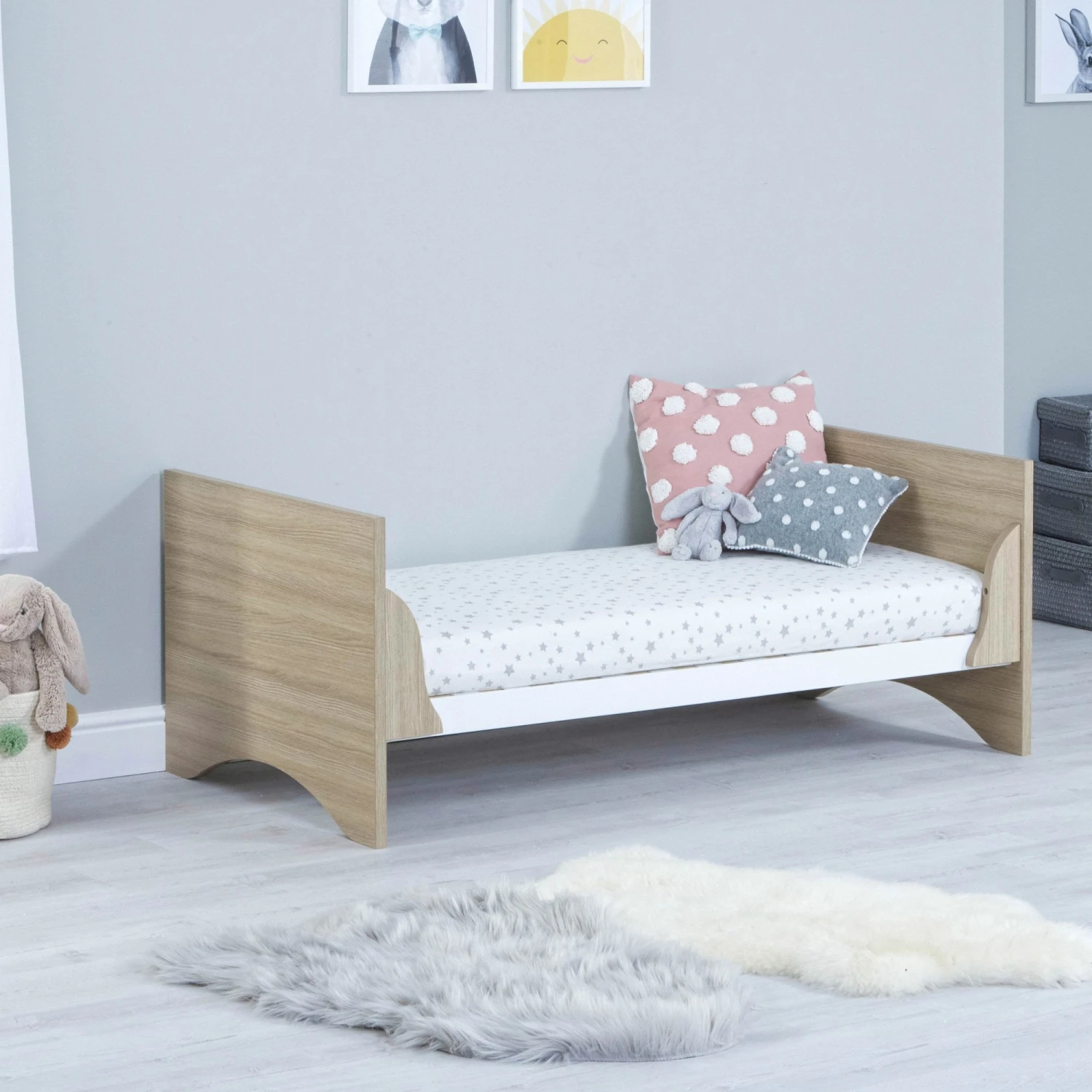 Veni Cot Bed - White Oak 7 Veni Cot Bed - White Oak - Image 5
