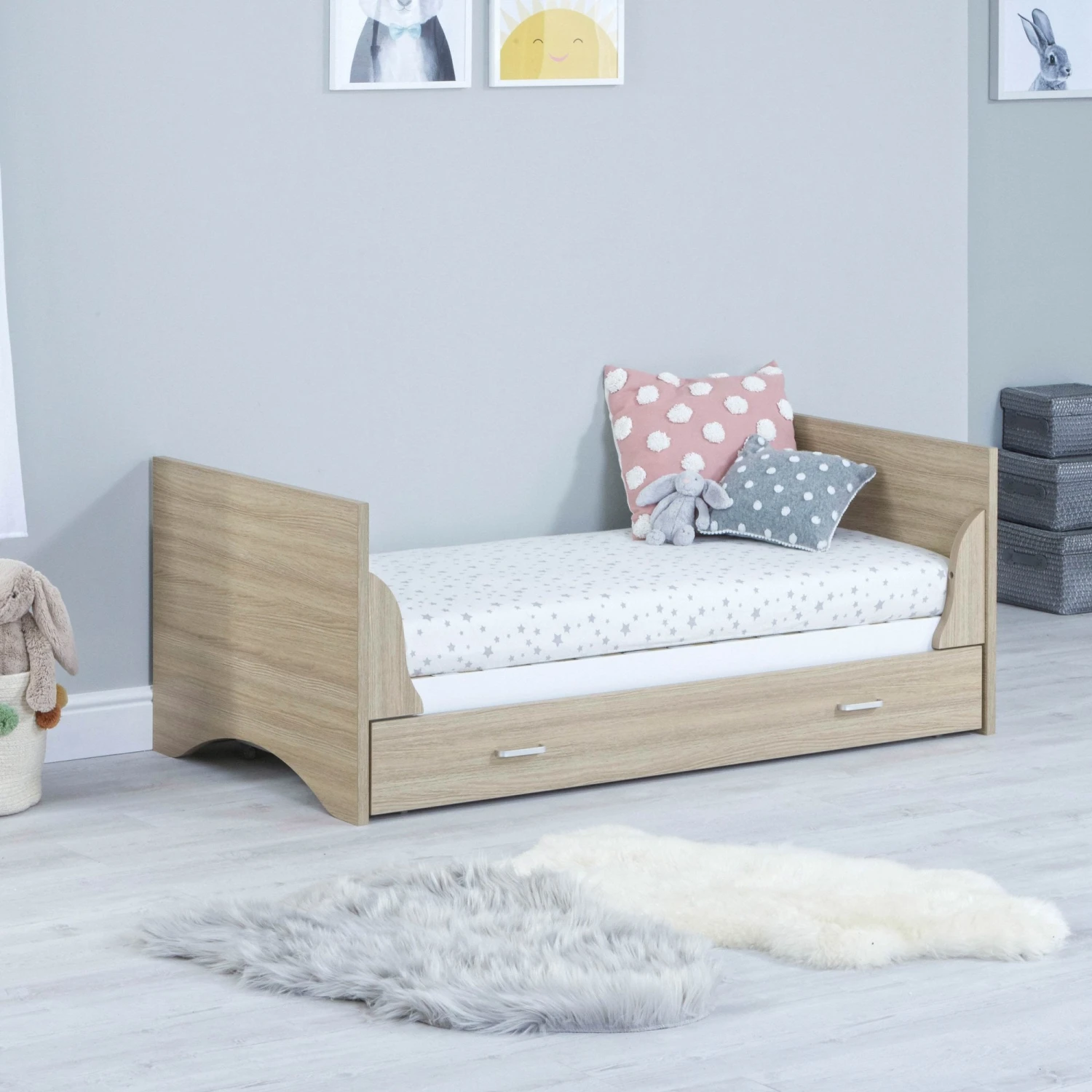 Veni Cot Bed - White Oak 10 Veni Cot Bed - White Oak - Image 8
