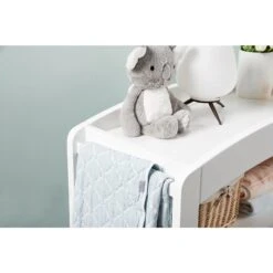 Curved 2 Drawer Chest Changer - Barley White -Baby Products Series boori curved 2 drawer chest changer barley white p10984 94539 zoom