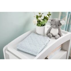 Curved 2 Drawer Chest Changer - Barley White -Baby Products Series boori curved 2 drawer chest changer barley white p10984 94540 zoom