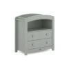 Curved 2 Drawer Chest Changer - Pebble