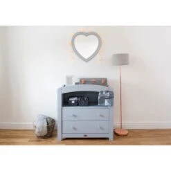 Curved 2 Drawer Chest Changer - Pebble -Baby Products Series boori curved 2 drawer chest changer pebble p15280 94548 zoom
