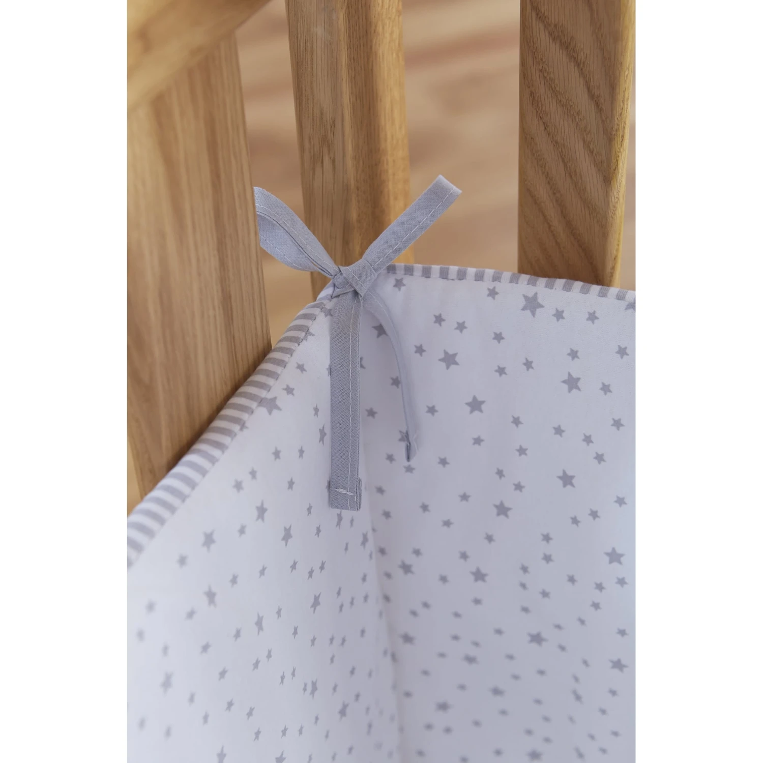 Stars & Stripes 2 Piece Cot/Cotbed Quilt And Bumper Set 6 Stars & Stripes 2 Piece Cot/Cotbed Quilt And Bumper Set - Image 4