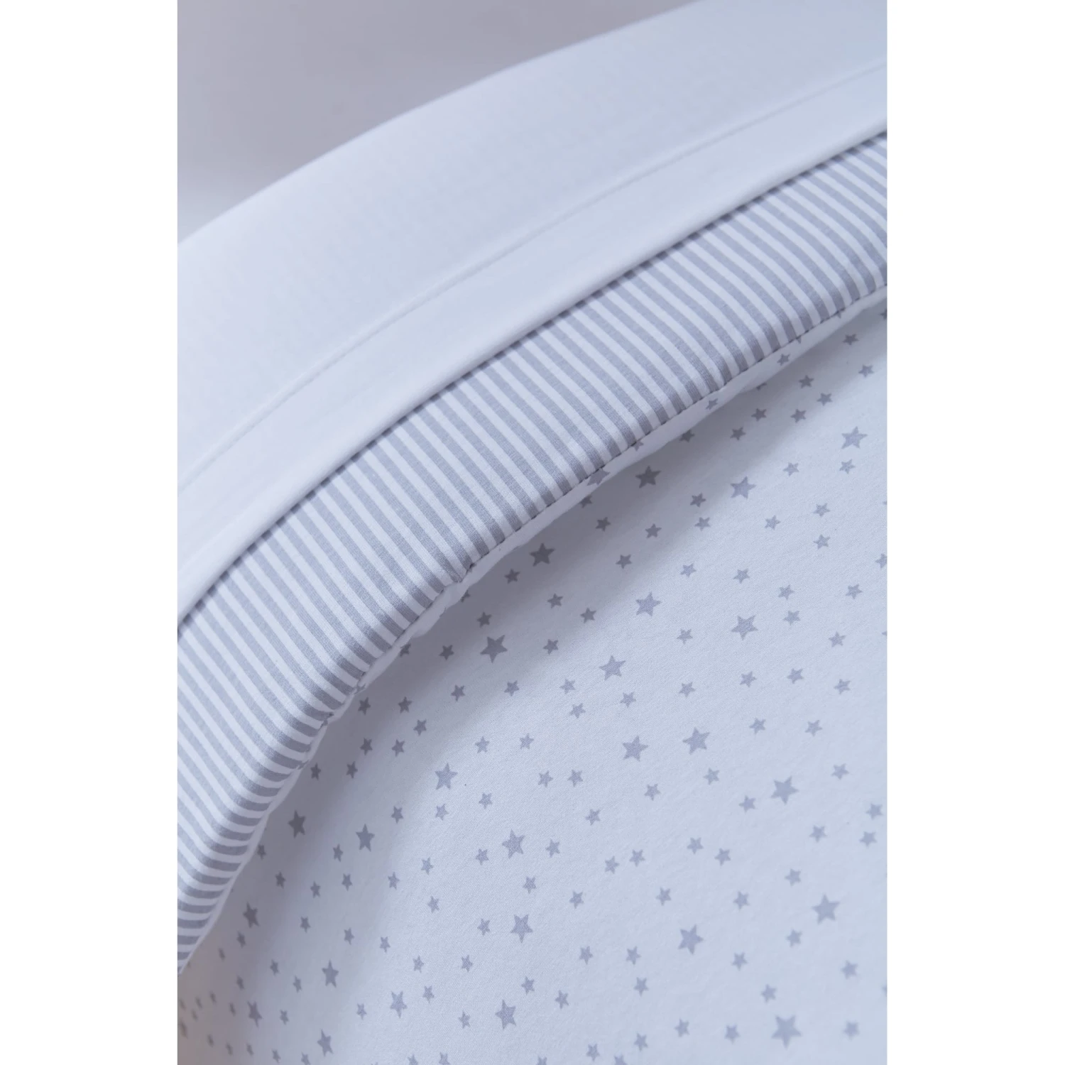 Stars & Stripes 2 Piece Cot/Cotbed Quilt And Bumper Set 5 Stars & Stripes 2 Piece Cot/Cotbed Quilt And Bumper Set - Image 3