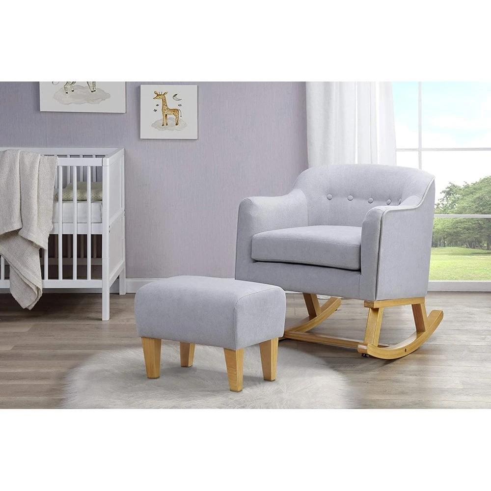 Cocoon Sherwood Rocking Chair & Stool 4 Cocoon Sherwood Rocking Chair & Stool - Image 2