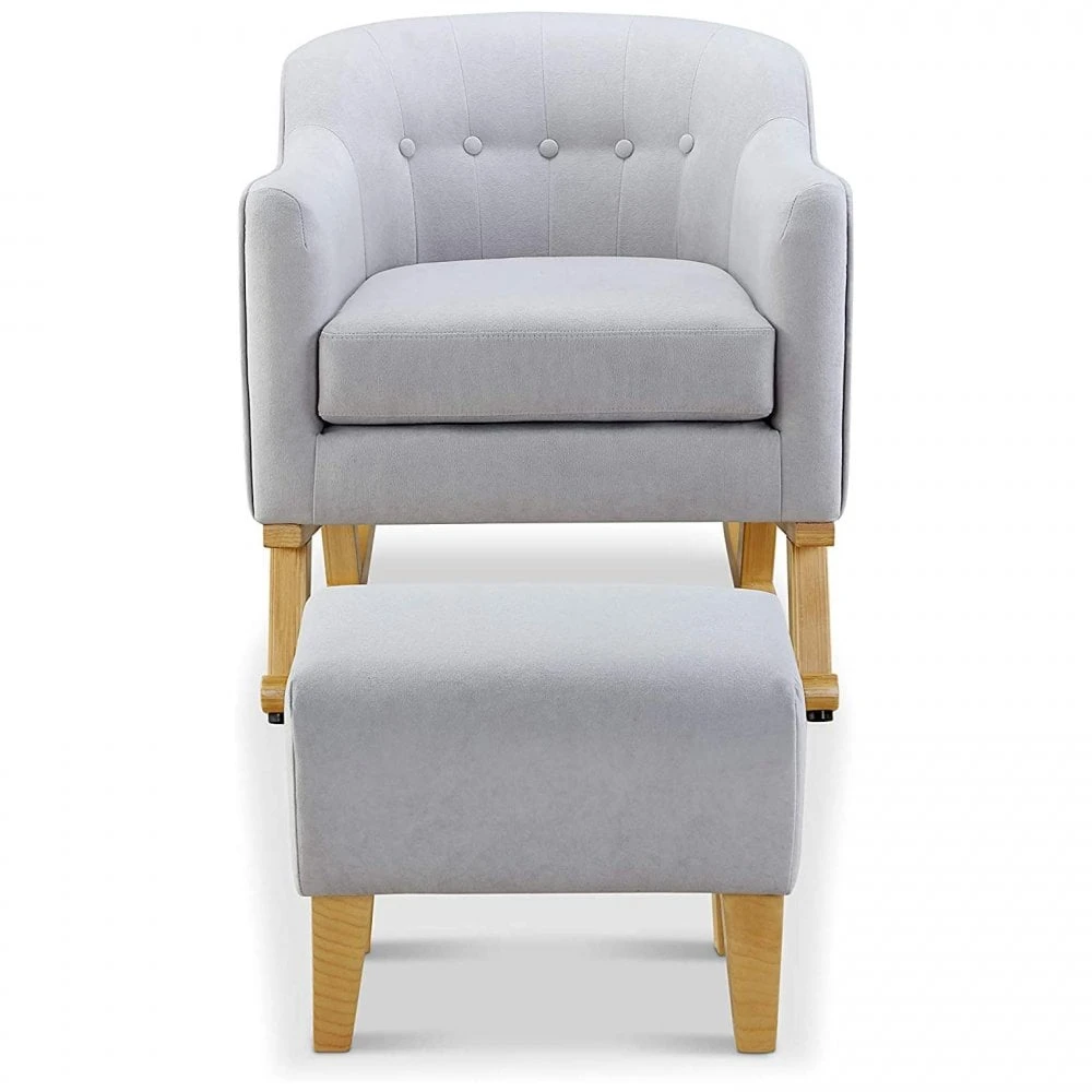 Cocoon Sherwood Rocking Chair & Stool 6 Cocoon Sherwood Rocking Chair & Stool - Image 4