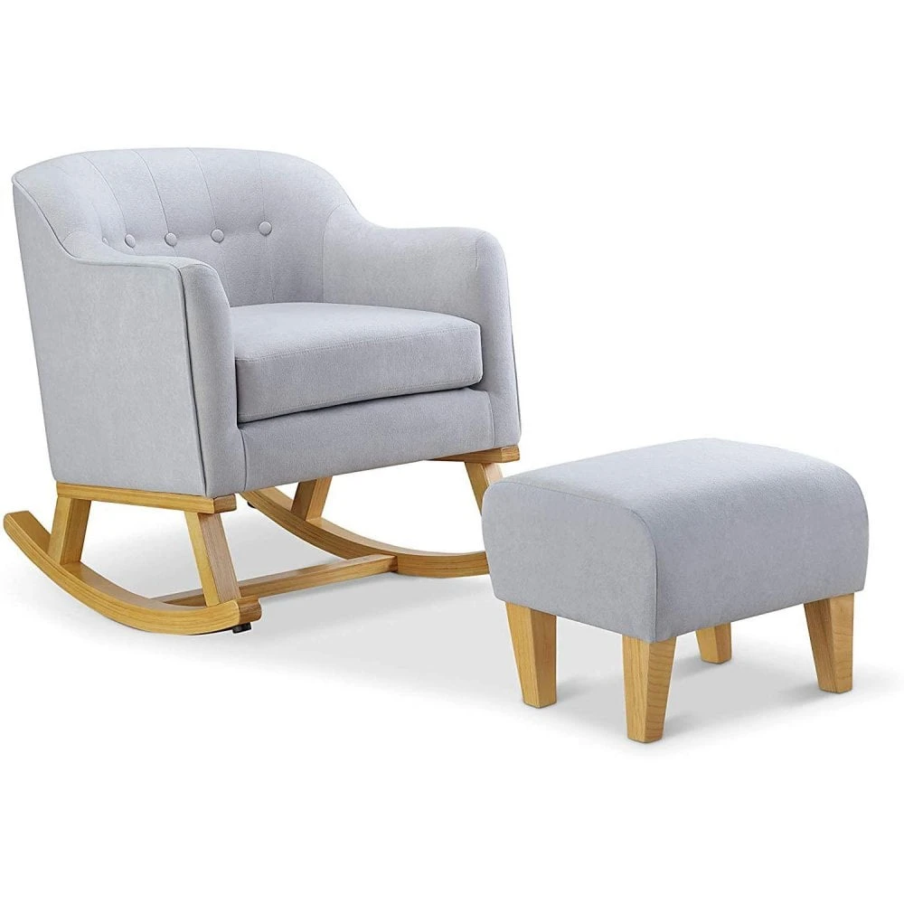 Cocoon Sherwood Rocking Chair & Stool 7 Cocoon Sherwood Rocking Chair & Stool - Image 5