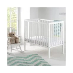 Carolina Space Saving Cot With Mattress 5 Carolina Space Saving Cot With Mattress -Baby Products Series east coast carolina space saving cot with mattress p4280 38958 image