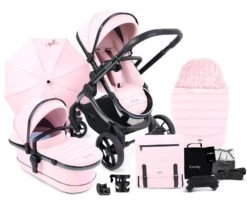 ICandy Peach 7 Complete Travel System And Accessory Bundle - Blush