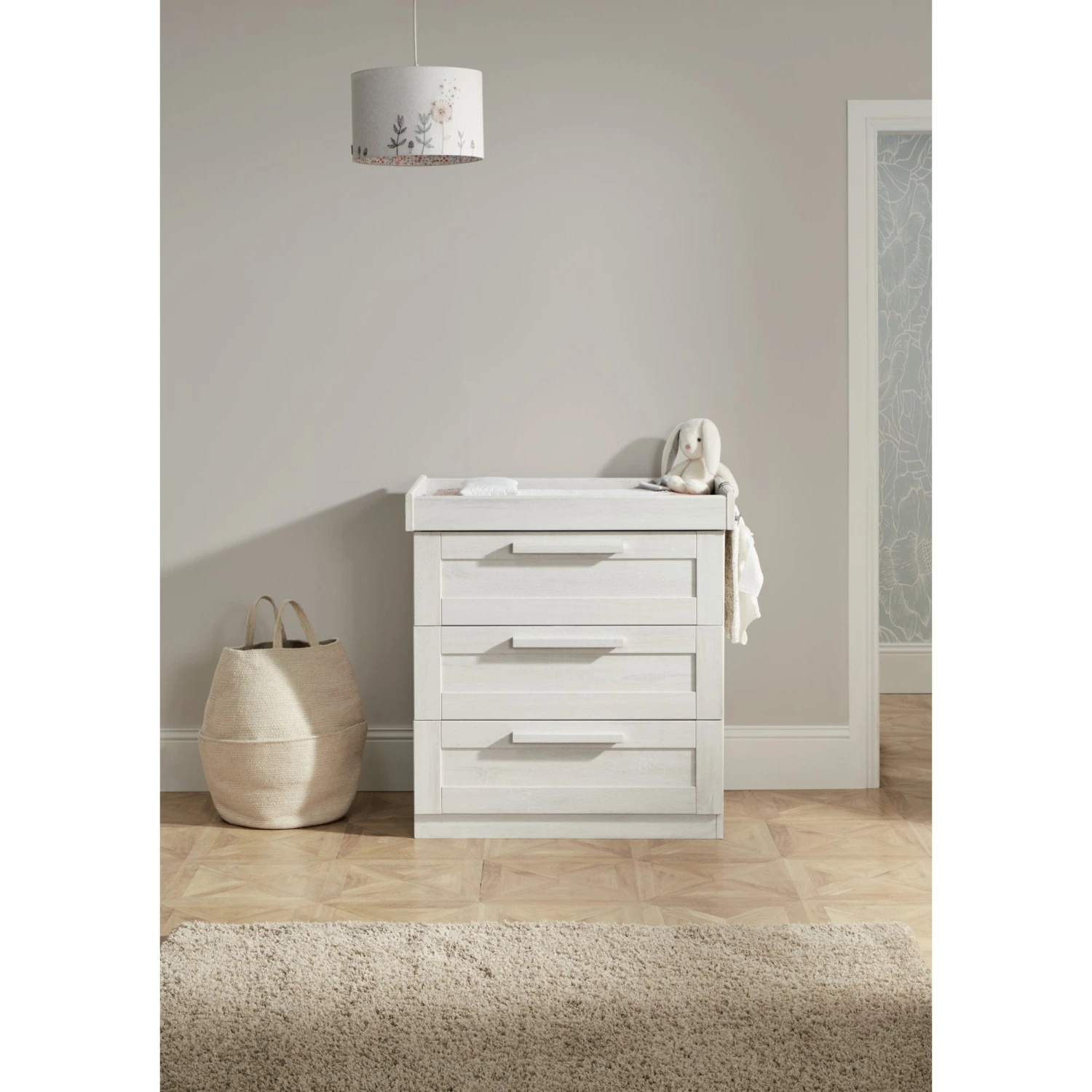 Mamas & Papas Atlas Dresser Changer - Nimbus White 6 Mamas & Papas Atlas Dresser Changer - Nimbus White - Image 4