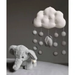 Mamas & Papas Musical Mobile - WTTW Elephant -Baby Products Series mamas papas musical mobile wttw elephant p16742 105280 image