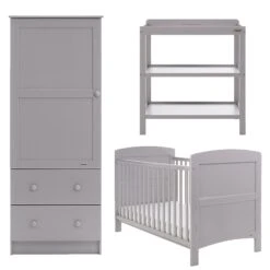 Grace 3 Piece Room Set - Warm Grey