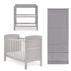 Grace Mini 3 Piece Room Set - Warm Grey