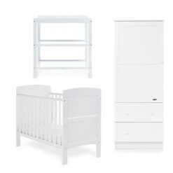 Grace Mini 3 Piece Room Set - White