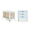 Maya Mini 2 Piece Room Set - White/Natural