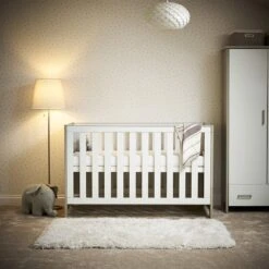 Nika 2 Piece Room Set - Grey Wash/White -Baby Products Series obaby nika 2 piece room set grey wash white p16960 106681 image