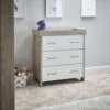 Nika Changing Unit - Grey Wash/White