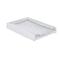 Space Saver Cot Top Changer - White -Baby Products Series obaby space saver cot top changer white p16902 105751 zoom