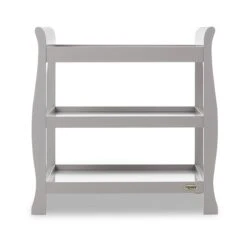 Stamford Sleigh Open Changing Unit - Warm Grey