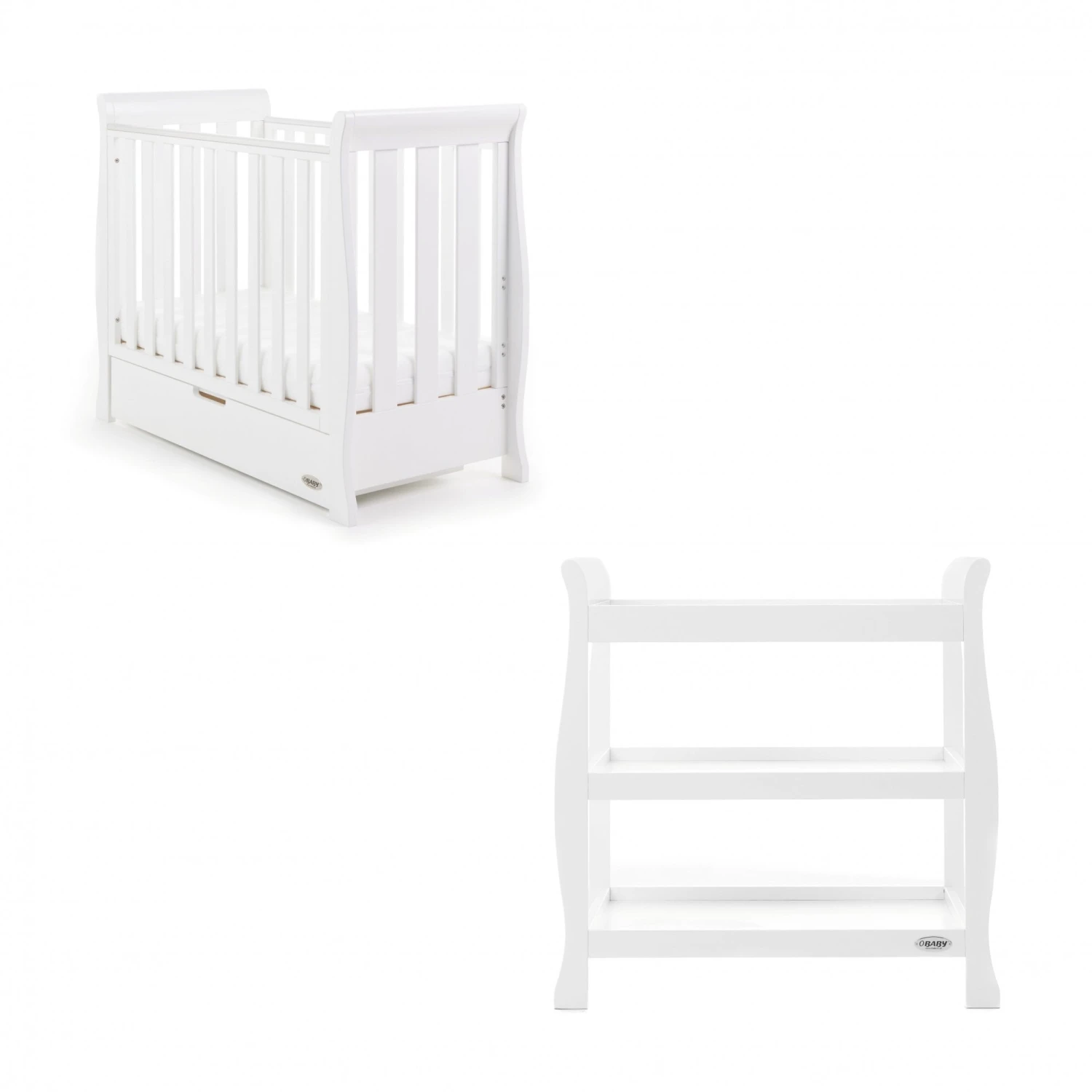 Stamford Space Saver 2 Piece Room Set - White 4 Stamford Space Saver 2 Piece Room Set - White - Image 2