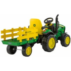 PEG PEREGO John Deere Ground Force With Trailer -Baby Products Series peg pu00e9rego john deere ground force with trailer p11424 75378 image