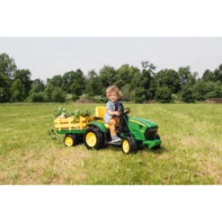 PEG PEREGO John Deere Ground Force With Trailer -Baby Products Series peg pu00e9rego john deere ground force with trailer p11424 75388 image